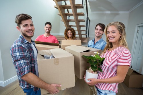 Van loading support for a local move in Bayswater