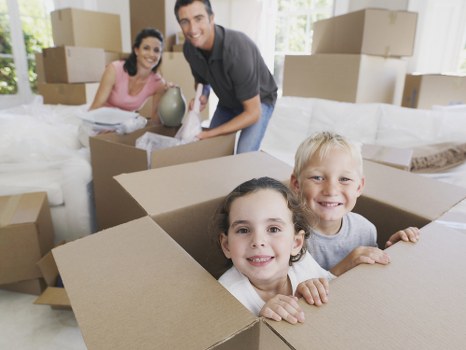 Careful loading of boxes and furniture for a Bayswater move