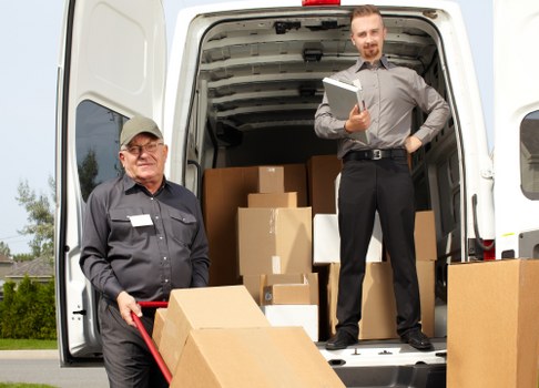 Moving truck in Bayswater ready for a local residential relocation