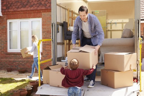Professional removals team planning a move in Bayswater