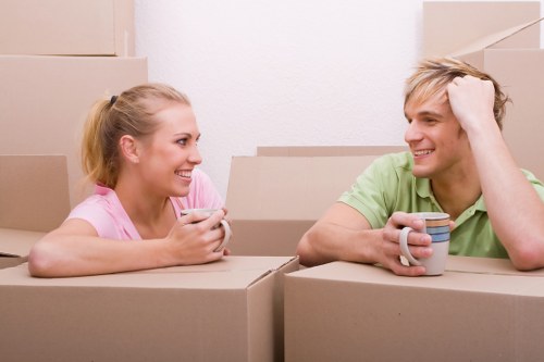 House removalists in Bayswater preparing furniture for a local home move