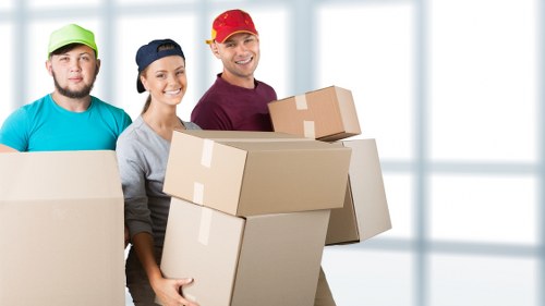 Local team collecting furniture from a Bayswater property