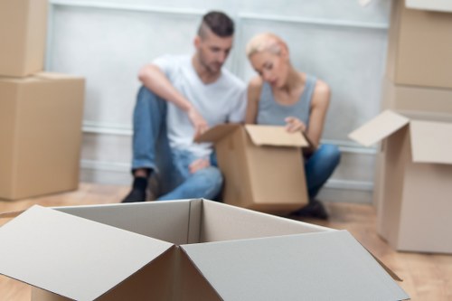 Careful packing supplies for a Bayswater house move