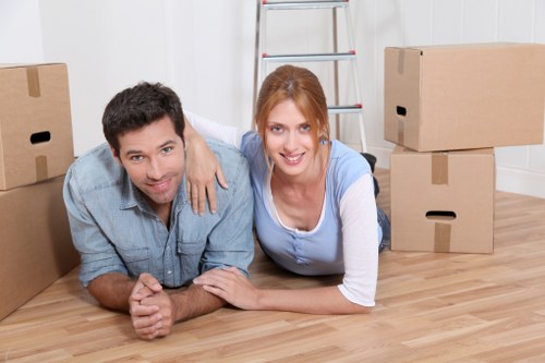 Packed moving van ready for a Bayswater home or office move