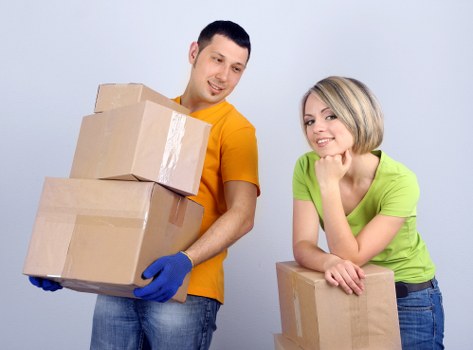 Residential moving day in a Bayswater apartment building