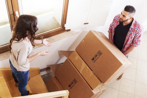 Business relocation boxes and equipment for Bayswater commercial move