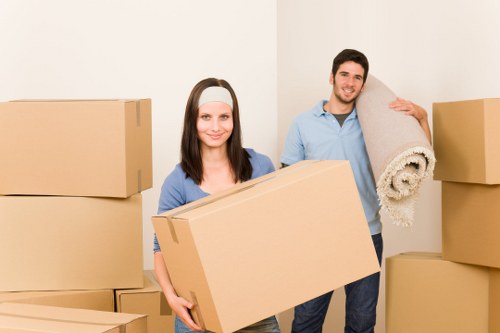 House moving crew managing access and loading for a Bayswater property