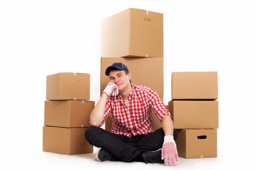 Prepared moving van for furniture transport in Bayswater