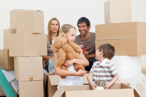 Professional man with a van ready for a move in Bayswater